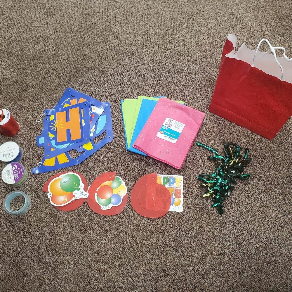 Party supplies